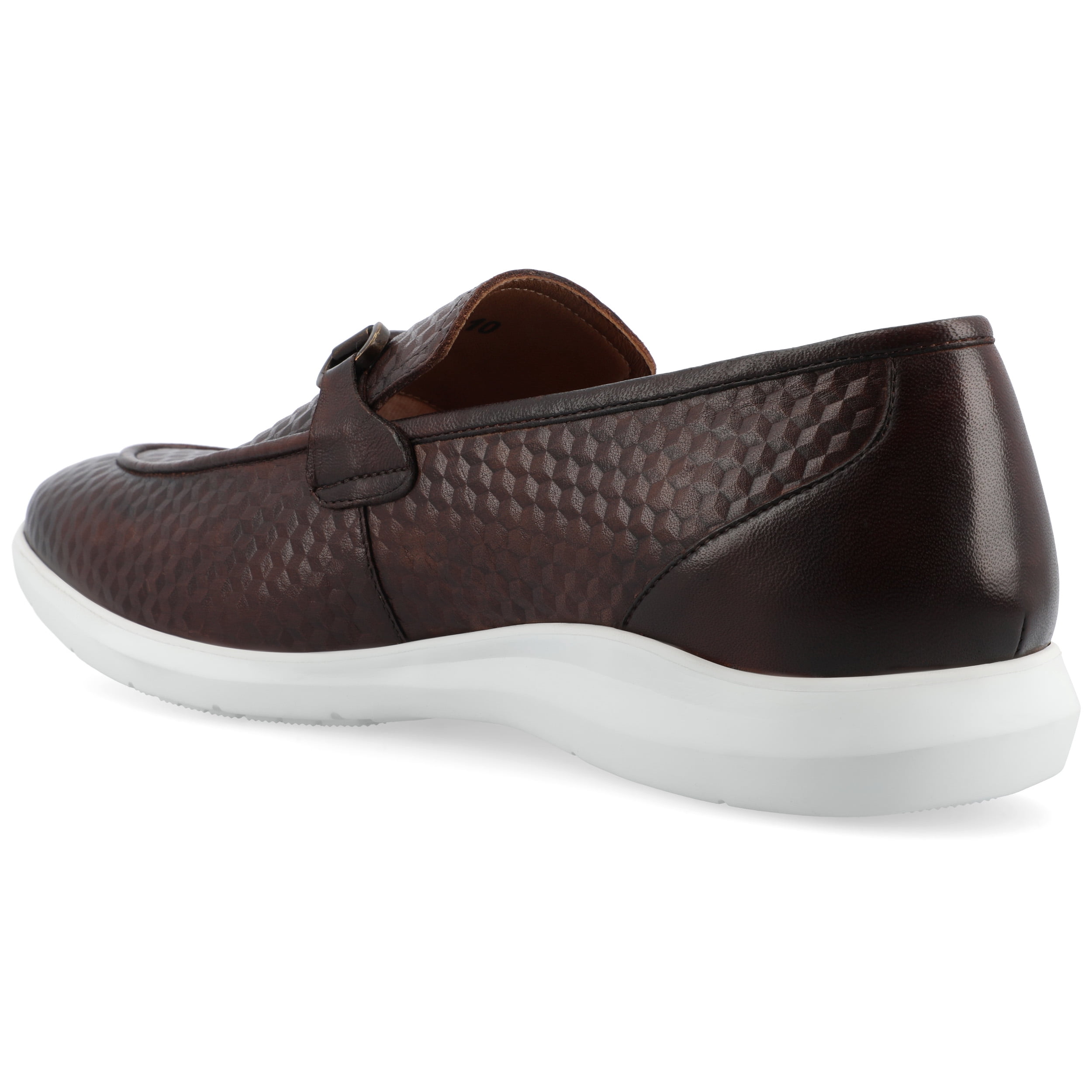 Thomas & Vine Burns Bit Shoes Men\'s Size 10.5 Black Slip On Loafers Dress New Thomas & Vine Mens Burns Slip-on Bit Loafer - Walmart.com main image 2