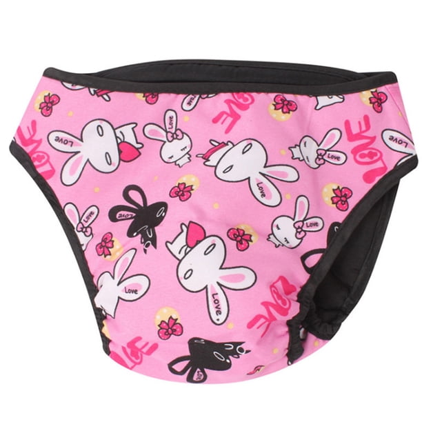 Pañales Para Perros, Bragas Sanitarias Reutilizables Lavables De Algodón, Pantalones Cortos Sanitarios Para Perros Kearding PT002341-10