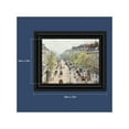 thumbnail image 5 of The Boulevard Montmartre Spring by Camille Pissaro, Modern Urban Wall Art, 11x14 2411, 5 of 6