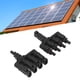 thumbnail image 1 of 1 par de conectores solares TH Branch 4 a 1, conectores paralelos de Panel Solar fotovoltaico macho hembra, 1000V CC YUNYI BRAND Deportes, 1 of 8