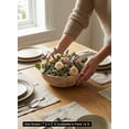 thumbnail image 5 of Serene Spaces Living 7 Inch Shallow Rustic Stone-Textured Ceramic Decorative Bowl, 5 of 6
