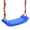 Multicolor, variant on HOTBEST Trapeze Swing Seat, Replacement Single Swing Seat, Adjustable Ropes Plastic Bench Tree Hanging Swing For Children Garden Playground Backyard Outdoor 220lbs/100kg for 3-10 Years Kids Children