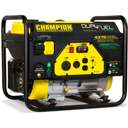 Champion 100307 3500-Watt Dual Fuel RV Ready Portable