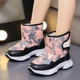 thumbnail image 2 of XXWXYD Toddler Boots Girl Boys Children's Casual Shoes Mesh Soft Sole Breathable Sports Short Boots for Fashion Classic Comfortable Shoe(6-7 Years,Pink), 2 of 6