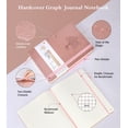 thumbnail image 2 of Cuaderno Ansopu B5 19x25 cm Papel Cuadriculado 360 Hojas Rosa, 2 of 6