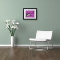 thumbnail image 3 of Trademark Fine Art "Island in Purple" by Kurt Shaffer, Black Frame, 3 of 3