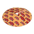 thumbnail image 2 of Kll Red Cars Christmas Tree Skirt 30",Party Decorations Farmhouse For Christmas Decorations Holiday Party, 2 of 8