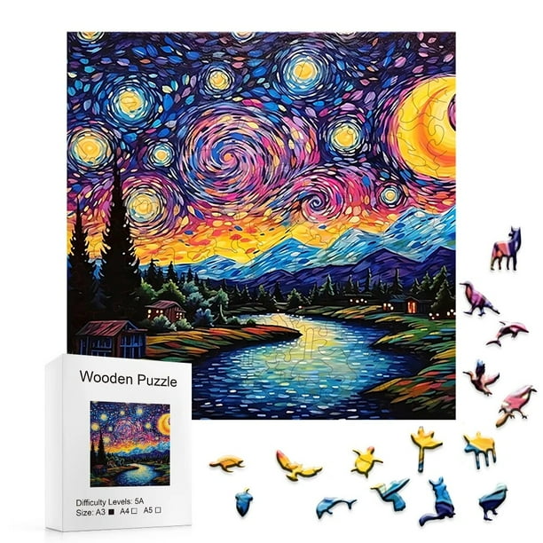 Puzzle 3D De Madera De Nave Espacial - Maqueta DIY Para Adultos Y Coleccionistas