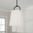 thumbnail image 5 of 1 Light Pendant In Minimalist Style-21 Inches Tall And 16 Inches Wide-Aged Brass Finish    -Traditional Installation Capital Lighting 349412Ad, 5 of 7