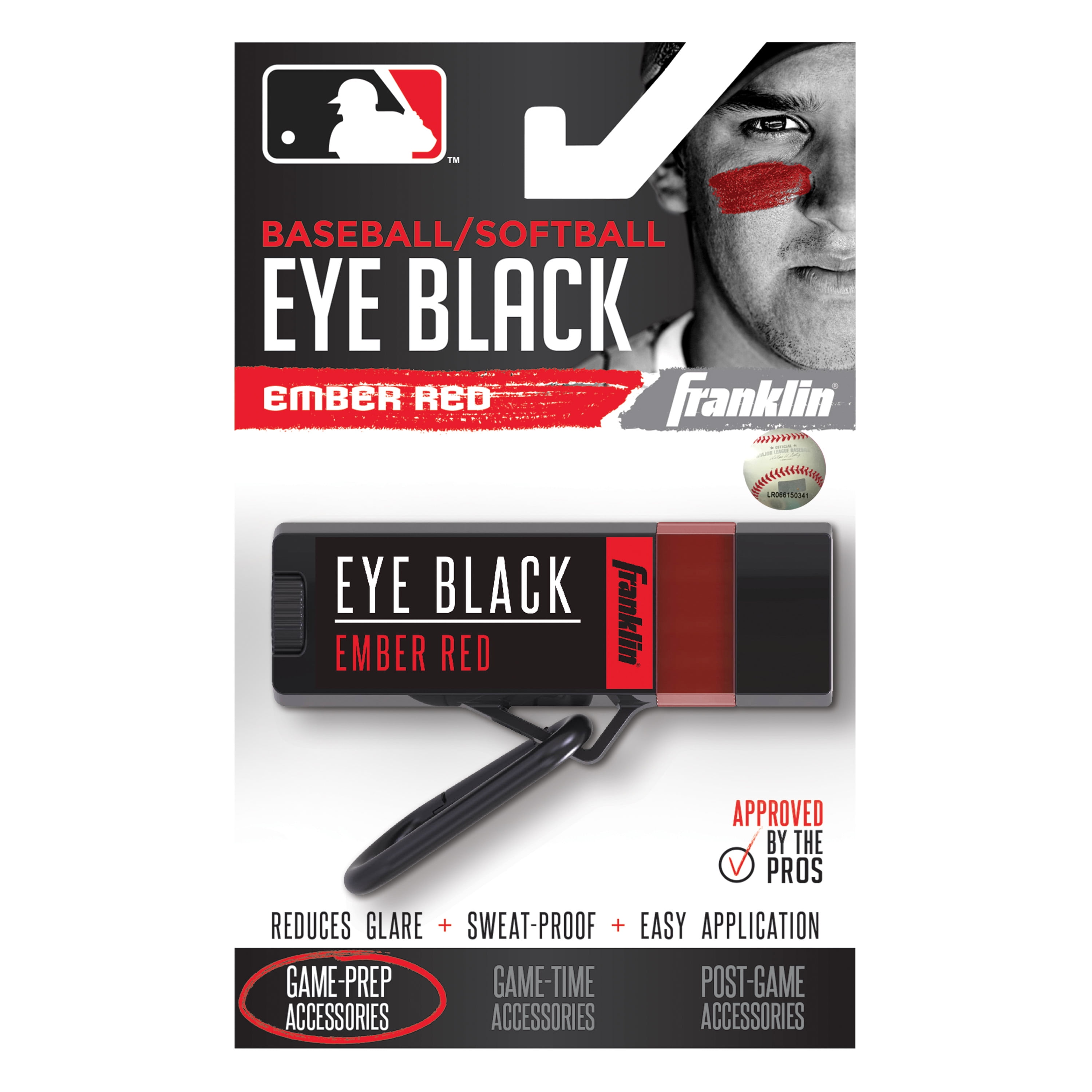 Franklin Sports MLB Premium Eye Black - Pure Black - Walmart.com