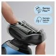 thumbnail image 3 of Braun Series 6 6020s Electric Shaver with Precision Trimmer, Wet & Dry, Rechargeable, Cordless Foil Shaver, Blue, 3 of 7
