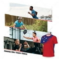 thumbnail image 5 of Exclusive design Samoa Flag Grain 3D Printed Men For Running Bike Soccer Tennis Fitness Sports tshirt Mesh Fans Short T-shirt, 5 of 10