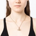 thumbnail image 4 of LAICAIW Collier Saturne Cristal Strass Collier Saturne, Collier Ras-du-Cou Perle pour Femmes Collier Planète Est des Cadeaux Parfaits pour Femmes Filles, 4 of 6
