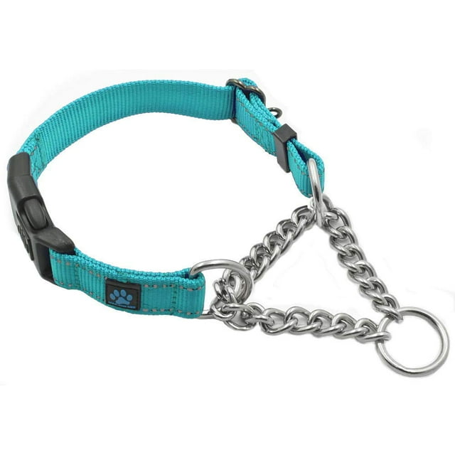 Collar Martingale Max y Neo de acero inoxidable para perros grandes