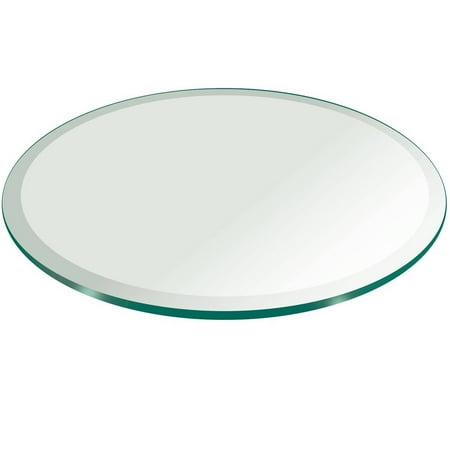 round glass table tempered beveled thick dialog displays option button additional opens zoom walmart