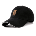thumbnail image 1 of Gorra de Béisbol Cómoda Malubero Malu1650 Negro, 1 of 3