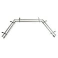 thumbnail image 2 of Ashanti 13/16" Double Bay Window curtain rod Adjustable 20"-36", 38"-72" - Satin Nickel,(ABay-97-5D), 2 of 4