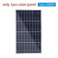 thumbnail image 1 of 18V Solar Panel Kit Complete 300/600W Polycrystalline USB Power Portable Outdoor Recharable Solar Cell nerator For Camping ,Multi Purpose, 1 of 7