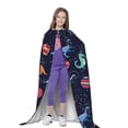 thumbnail image 4 of Vsdgher Space Dinosaur Hooded Cloak, Teenagers Halloween Hoodies Robe Cosplay Capes, Halloween Hooded Cape Cosplay Costume-Large, 4 of 7
