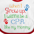 thumbnail image 4 of Inktastic CPA Like Mommy Boys or Girls Baby Bib, 4 of 4