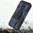 thumbnail image 2 of Samsung Galaxy Note 20 Case, Dual Layers [Combo Holster] And Built-In Kickstand Hybird Shockproof (Blue), 2 of 3