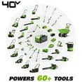 thumbnail image 2 of Greenworks 40V Charger 29692, 2 of 4