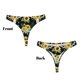 thumbnail image 3 of Fotbe Sunflower Skull Boho Tanga Sin Costuras para Mujer con Estampado – Panties Invisibles, Transpirables y Cómodos para Uso Diario-3X-Large, 3 of 6