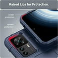 thumbnail image 6 of Durable Sturdy Phone Case for Xiaomi 12T/12T Pro, Redmi K50 Ultra Case, Heavy Duty Shockproof Slim Rugged Phone Case Bumper Rugged Cover for Xiaomi 12T Pro/12T HD Blue, 6 of 14