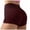 Brown, variant on Women Impact Booty Shorts 2.5" Low Rise Hidden Scrunch Lifting Seamless Workout Running Biker Hot Shorts (Blue, S)