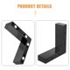 thumbnail image 3 of Furniture Levelers for Bed Riser Heavy Duty 1Set Black Iron, 3 of 4