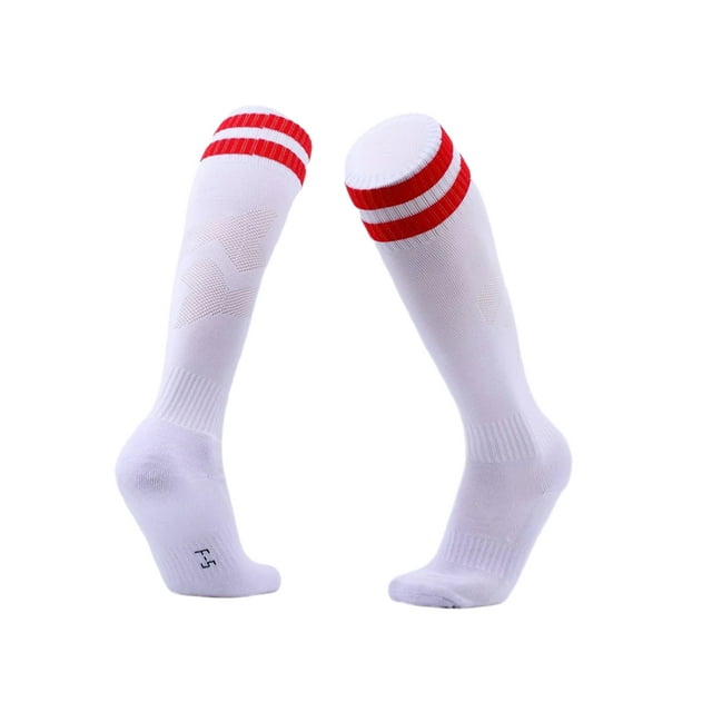maskred Stay Cool And Protected With Breathable Womens Athletic Socks Durable And Elastic Polyurethane Sports Socks For red stripes