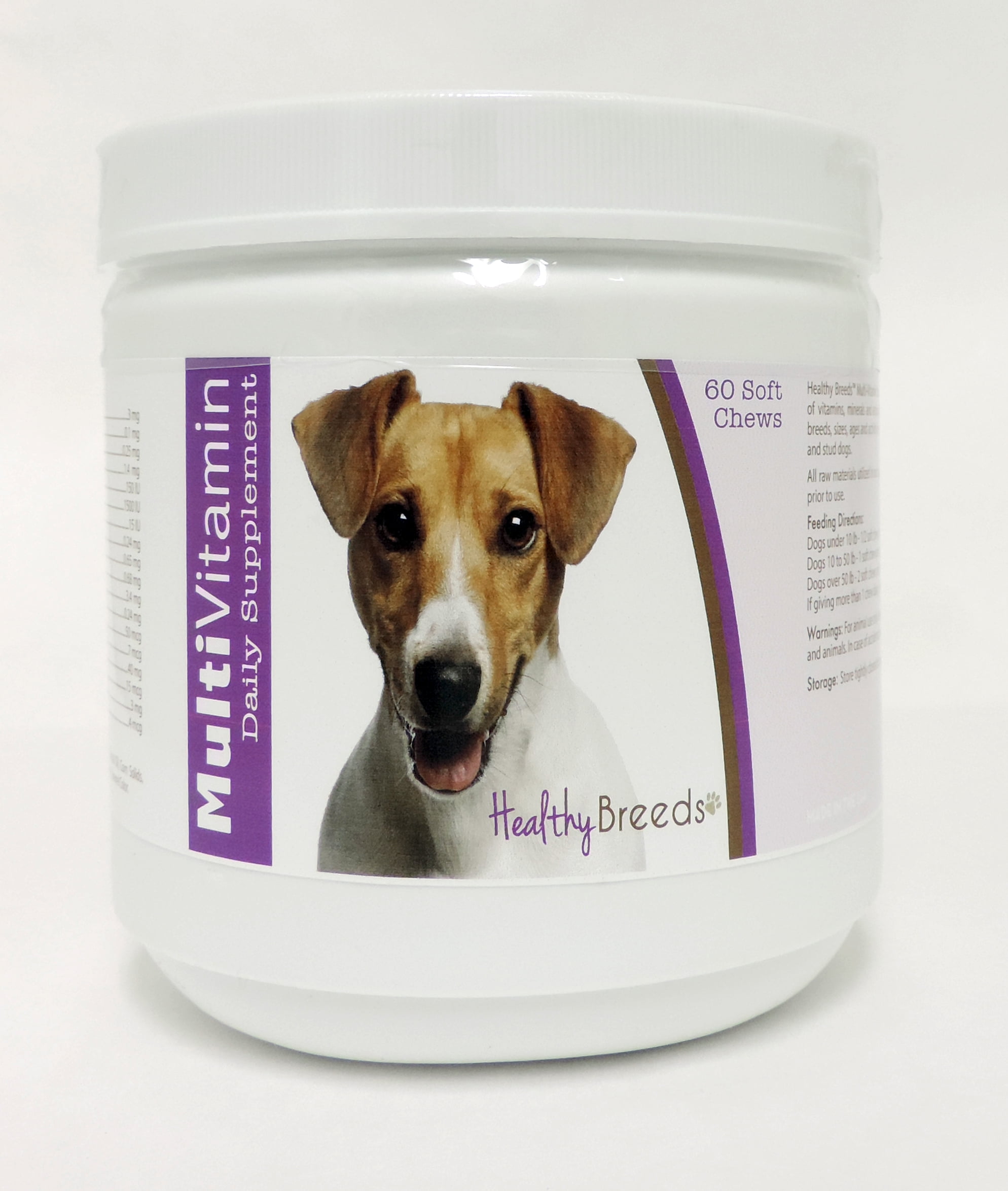 Healthy Breeds Dog MultiVitamin Soft Chew for Jack Russell Terrier