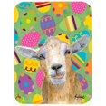 thumbnail image 1 of 15 X 12 In. Eggtravaganza Goat Easter Glass Cutting Board Large Size, 1 of 1