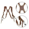 thumbnail image 3 of Camera Strap Photography Accessories for Two Cameras Dual Shoulder Harness Rivets Camera Suspenders, 3 of 9