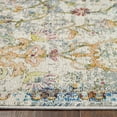 thumbnail image 2 of Laddha Home Designs 1.75' x 3' Loomed Damask Floral Area Throw Rug - Gray and Green, 2 of 7