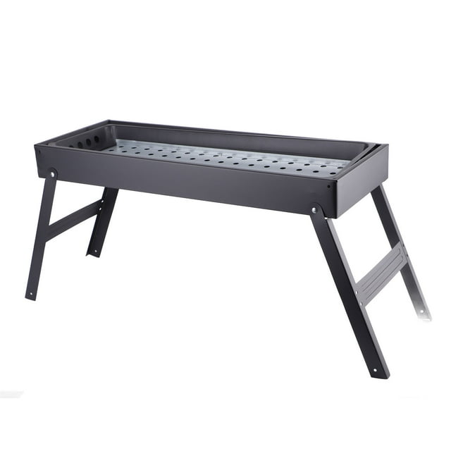 Gril Barbecue, Gril BBQ à Évents Multiples Design Portable Léger Résistant à la Chaleur pour Voyage pour Pique-Nique
