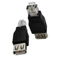 thumbnail image 4 of TONKBEEY Ethernet RJ11 6P2C to USB Female Plug Network Adapter 4 Pin USB-A Connector Landline Phone Adapter, 4 of 6