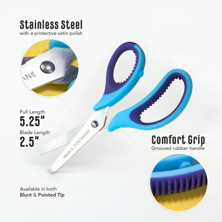 Colorations® Blunt Tip Scissors, 5 Set of 12