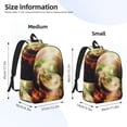 thumbnail image 3 of Naloa Yin Yang 1 Canvas Backpack for Men Women Rucksack Casual Travel Daypack College Tote Satchel Bookbag for Teens-Medium, 3 of 7