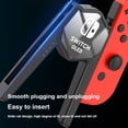 thumbnail image 4 of Controlador de juego, base de carga, empuñadura en forma de V para controladores OLED de Nintendo Switch, 4 of 9