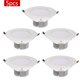 thumbnail image 4 of Naiovety 9 * 3W LED Downlight blanco Lente plana Foco de luz de techo empotrado Blanco frío AC 100-245V Iluminación y accesorios No.1 Naiovety HA024808-01, 4 of 6