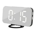 thumbnail image 4 of Reloj digital, reloj despertador digital multifuncional Reloj digital LED Reloj despertador LED Rendimiento confiable, 4 of 8