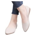 thumbnail image 4 of fvwitlyh Womens Shoes 608v5 Casual Comfort Slip-On Toe Shoes Single Shoes Shoes Solid Womens Casual Dress Shoes Wide Width, 4 of 5