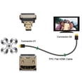thumbnail image 6 of Chenyang CY CYFPV HDMI Female to Micro HDMI Male Extension FPC Flat Cable 1080P for FPV HDTV Multicopter Aerial Photography, 6 of 7