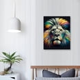 thumbnail image 4 of Awypu Colorful Lion Artistic Wall Art Painting The Picture Print On Canvas Animal Pictures for Home Decor Decoration Gift, 4 of 5