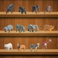 thumbnail image 6 of 12Pcs Zoo Animals Model Learning Educational Animal Figurines Toys for Party Favors, 6 of 6