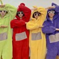 thumbnail image 3 of Teletubbies Grenouillère Costume SJJYV Pyjama Fête Sports Jour Semaine du Livre Cosplay-L-Rouge, 3 of 5