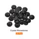 thumbnail image 3 of Piedras de Cristal Acrílicas Redondas de Fondo Plano, Piedras de Cristal Negras de 25mm para Decoración de Manualidades 25Pcs, 3 of 7