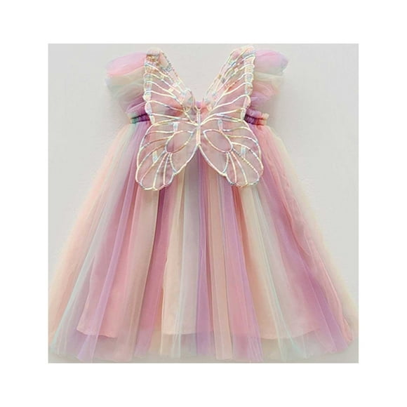 Girls Dresses,Toddler Girl Clothes Toddler Girls Clothes Toddler Princess Costume Matching Family Outfits Girls Tutu Dress Fairy Dress