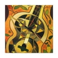 thumbnail image 1 of Mandolin Melody Picture 1920's - Canvas, 1 of 10
